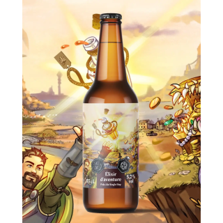 Elixir d'Aventure – Bière Pale Ale 5.2% x Guilde des Aventuriers